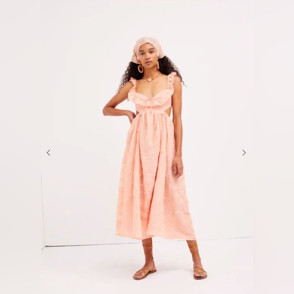 For Love & Lemons Frances Midi Dress - Picture 2 of 7